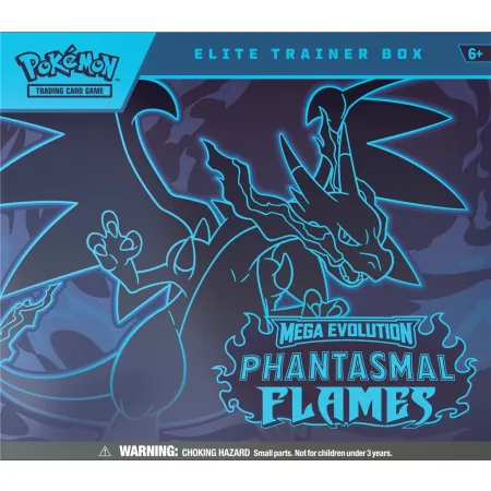 Pokemon TCG: Mega Evolution - Phantasmal Flames - Elite Trainer Box
